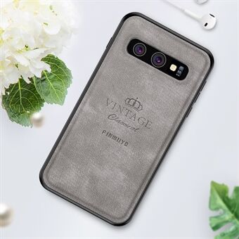 PINWUYO Honorable Series Hybrid Leather + PC + TPU Shell voor Samsung Galaxy S10