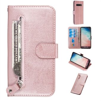Ritsvak Magnetische lederen Stand voor Samsung Galaxy S10