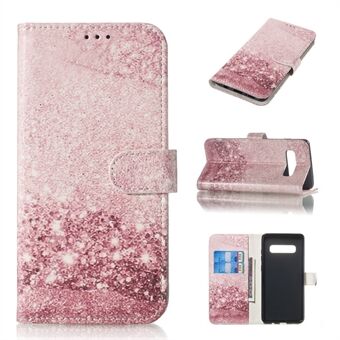 PU lederen portemonnee hoesje met patroonprint voor Samsung Galaxy S10 Plus