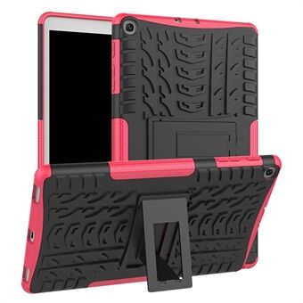 Anti-krasband Hybride PC + TPU Kickstand Tablet Hoesje voor Samsung Galaxy Tab A 10.1 (2019) T510 beschermhoes