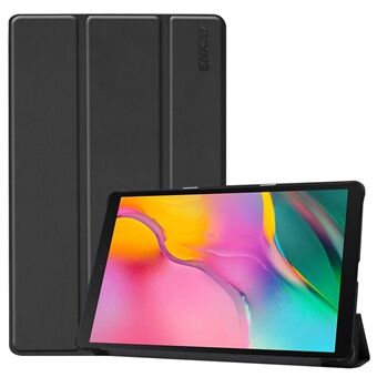 ENKAY HAT PRINCE Tri-fold Stand PU-leren hard PC-achterkant volledig schokbestendige hoes voor Galaxy Tab A 10.1 (2019) T510 / T515