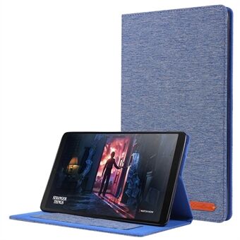 Doek Textuur Kaartsleuven Stand Leren Hoesje voor Samsung Galaxy Tab A 10.1 (2019) T510/T515