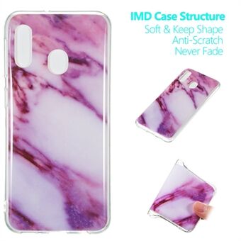 Marble Pattern IMD TPU Case for Samsung Galaxy A20e