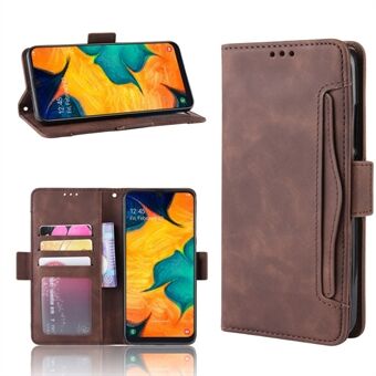 Leren Portemonnee Cell Cover voor Cover met meerdere kaartsleuven voor Samsung Galaxy A20e