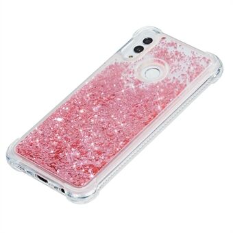 Glitterpoeder effen kleur drijfzand TPU-shell voor Samsung Galaxy A20e