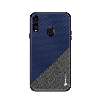 PINWUYO Honor Series Valbestendige PU-leer gecoate TPU-hoes voor Samsung Galaxy A20s