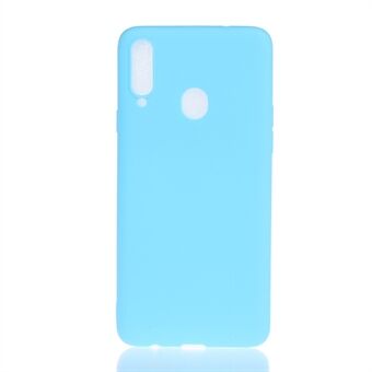 Anti-vingerafdruk effen kleur matte TPU telefoonhoes voor Samsung Galaxy A20s