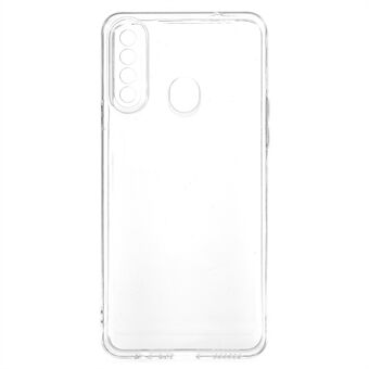 Space Series schokbestendig telefoonhoesje voor Samsung Galaxy A20s, verdikte lichtgewicht transparante TPU telefoonhoes met precieze uitsparing