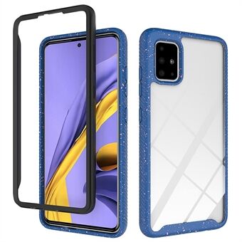 Starry Schokbestendig Helder PC+TPU+Acryl Telefoonhoesje voor Samsung Galaxy A51