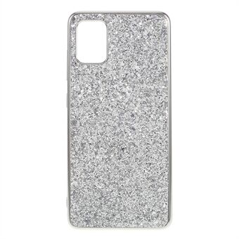 Shiny glitterpoeder galvaniserend TPU + pc-hoesje voor mobiele telefoon voor Samsung Galaxy A51