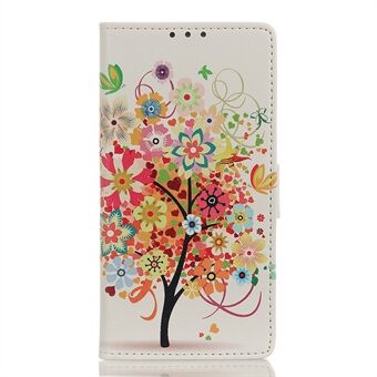 Print skin PU lederen omhulsel voor Samsung Galaxy A71