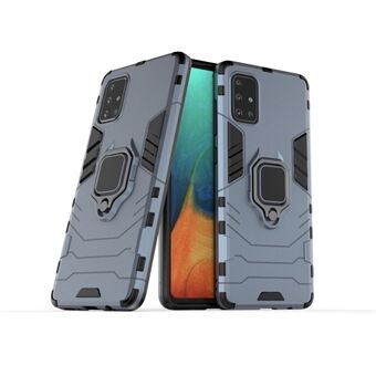 Kunststof + TPU hoesje met standaard voor Samsung Galaxy A71