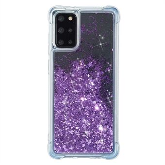 Glitterpoeder pure kleur drijfzand TPU-hoesje voor Samsung Galaxy S20 Plus