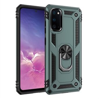 Hybride PC TPU Kickstand Armor mobiele telefoonbehuizing voor Samsung Galaxy S20