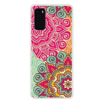 Patroon printen Soft TPU telefoonhoesje voor Samsung Galaxy S20