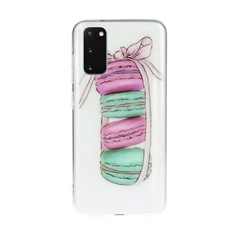 Patroon afdrukken IMD Design TPU telefoonhoesje voor Samsung Galaxy S20