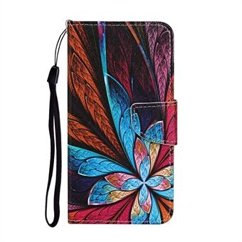 Stand Cover Leren Case met Portemonnee Patroon voor Samsung Galaxy S20