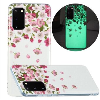 Glow in The Dark Noctilucent Schokbestendig Lichtgewicht Soft TPU Cover Mobiele Telefoon Cover voor Samsung Galaxy S20 4G/5G