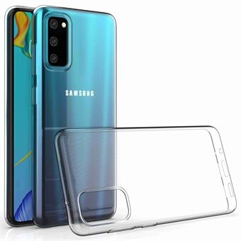 Voor Samsung Galaxy S20 5G/4G Mobiele Telefoon Shell HD Clear Soft TPU Phone Case Super Slim Anti-vingerafdruk Telefoon Back Cover