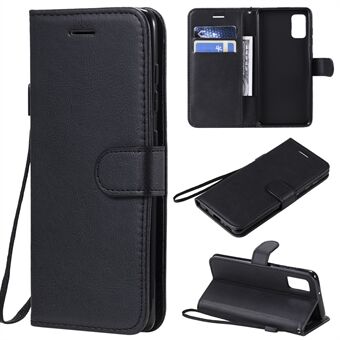 Wallet Leather Stand Case voor Samsung Galaxy A41 (algemene versie)