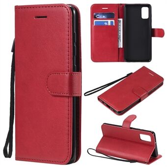 Wallet Leather Stand Case voor Samsung Galaxy A41 (algemene versie)