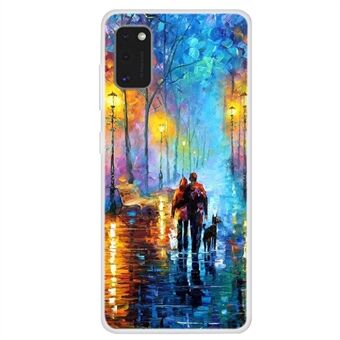 Patroon afdrukken Zachte TPU-cover voor Samsung Galaxy A41 (algemene versie)