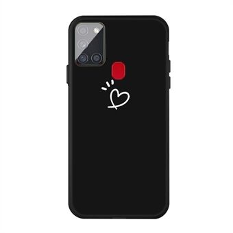 Hartpatroon Decor Matte TPU Telefoonhoesje voor Samsung Galaxy A21s