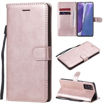 KT Leren Serie-2 Leren Portemonnee Standaard Telefoonhoesje voor Samsung Galaxy Note 20 5G / Galaxy Note 20