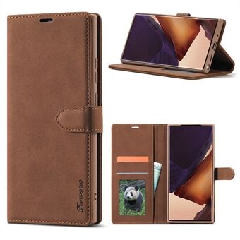 FORWENW F1-serie Lederen Portemonnee Stand Cover Cover voor Samsung Galaxy Note 20 5G / Galaxy Note 20