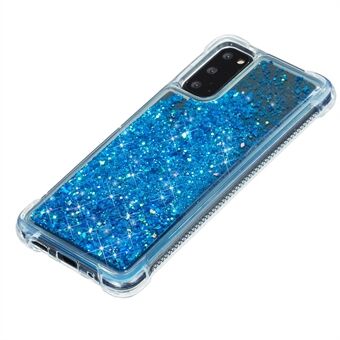 Pure Color Glitter Poeder Drijfzand TPU Case voor Samsung Galaxy Note 20 / Note 20 5G