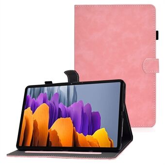 Koeienhuid textuur leren TPU bodem tablethoes voor Samsung Galaxy Tab S7 T870 / Samsung Galaxy Tab S8 X700/X706