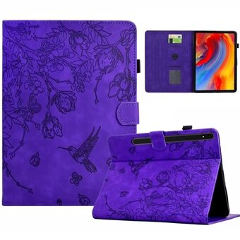 Voor Samsung Galaxy Tab S8 X700 X706 / Tab S7 T870 T875 Hoes Kaart Houder Leren Tablet Cover