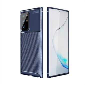 Schokbestendig TPU-telefoonhoesje van koolstofvezel voor Samsung Galaxy Note20 Ultra / Note20 Ultra 5G