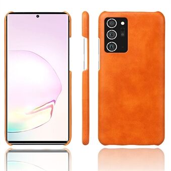 KSQ Crazy Horse Skin PU-leer gecoate pc-cover Harde hoes voor Samsung Galaxy Note20 Ultra/20 Ultra 5G