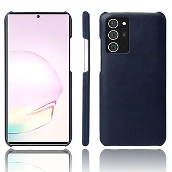 KSQ Crazy Horse Skin PU-leer gecoate pc-cover Harde hoes voor Samsung Galaxy Note20 Ultra/20 Ultra 5G