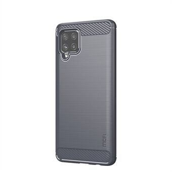 MOFI zachte TPU koolstofvezel textuur mobiele telefoon achterkant voor Samsung Galaxy A42 5G