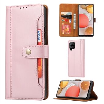 Leren Wallet Stand telefoonhoesje voor Samsung Galaxy A42 5G met ondersteunende Stand