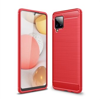 TPU-telefoonhoesje van koolstofvezel voor Samsung Galaxy A42 5G