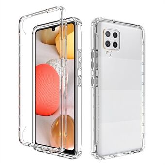 2-in-1 Gradient Color Hybrid PC + TPU Cover voor mobiele telefoon voor Samsung Galaxy A42 5G
