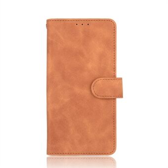 Skin-touch lederen portemonnee flip case voor Samsung Galaxy Z Fold2 5G