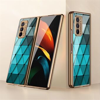 GKK Creative Painting Gehard Galss Fold Cover voor Samsung Galaxy Z Fold2 5G