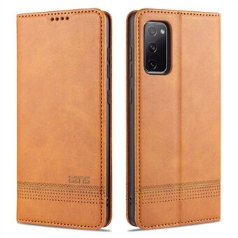 AZNS Auto-absorbed Leather Wallet Case voor Samsung Galaxy S20 FE 4G/FE 5G/S20 Lite/S20 FE 2022