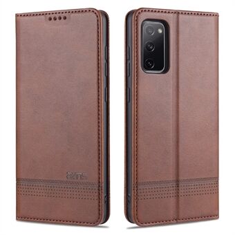 AZNS Auto-absorbed Leather Wallet Case voor Samsung Galaxy S20 FE 4G/FE 5G/S20 Lite/S20 FE 2022