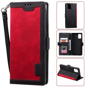 Voor Samsung Galaxy S20 FE/S20 Fan Edition/S20 FE 5G/S20 Fan Edition 5G/S20 Lite/S20 FE 2022 Vintage Splicing Style Wallet Stand Leather Cover Case