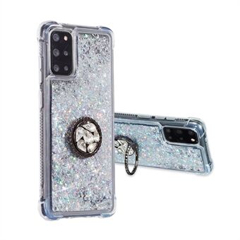 Voor Samsung Galaxy S20 FE/S20 Fan Edition/S20 FE 5G/S20 Fan Edition 5G/S20 Lite/S20 FE 2022 Glitter Poeder Quicksand TPU Cover Kickstand Case