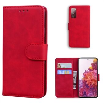 Wallet Stand Magnetische Sluiting PU Leather Case voor Samsung Galaxy S20 FE 4G/5G/2022/S20 Lite