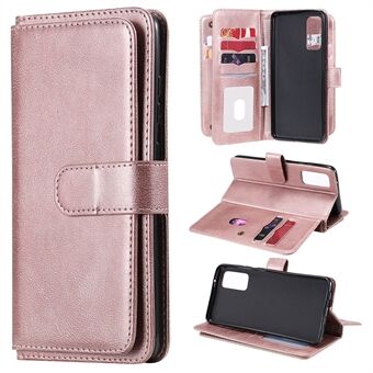 Voor Samsung Galaxy S20 FE 4G/S20 Fan Edition 4G/S20 FE 5G/S20 Fan Edition 5G/S20 Lite/S20 FE 2022 KT Multi-functionele Serie-1 Nieuwe Arriva lLeather Cover Shell met KT Multi-functionele Serie-1 10 Kaartsleuven