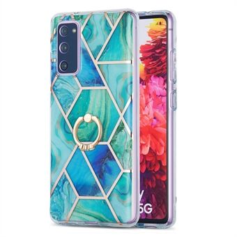 Standaard ontwerp TPU telefoonhoes IMD IML valbestendig 2,0 mm galvanisch marmeren patroon hoesje voor Samsung Galaxy S20 FE 2022/S20 FE/S20 FE 5G/S20 Fan Edition/S20 Fan Edition 5G/S20 Lite