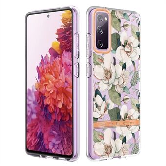 LB5-serie bloemenpatronen TPU-telefoonhoes galvaniseren IMD IML ultradunne telefoonhoes voor Samsung Galaxy S20 FE 2022/S20 FE/S20 FE 5G/S20 Fan Edition/S20 Fan Edition 5G/S20 Lite