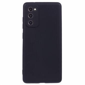 X-LEVEL voor Samsung Galaxy S20 FE 5G / S20 FE / S20 FE 2022 / S20 Lite TPU Telefoonhoesje Vloeibare Silicium Textuur Telefoonhoesje - Zwart